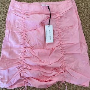 Skylar + Madison pink floral cinch skirt